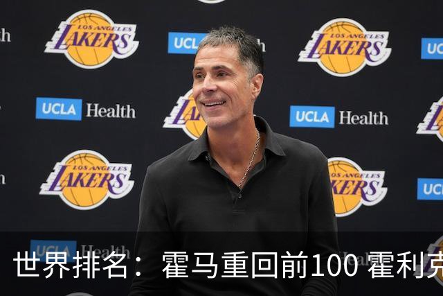 世界排名：霍马重回前100 霍利克夺冠进前150